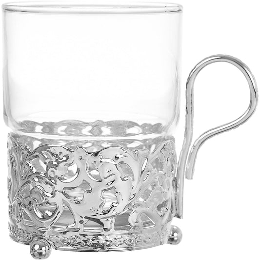 Queen Anne - Silver Plated Tea Set - Silver Plated Metal