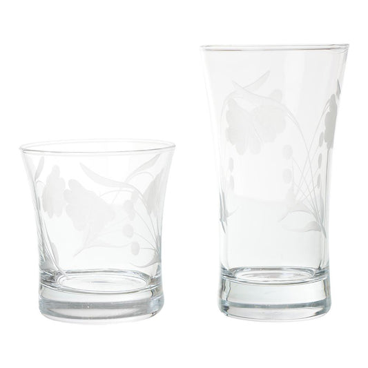 Pasabahce - Highball & Tumbler Glass Set 12 Pieces - 340ml & 250ml