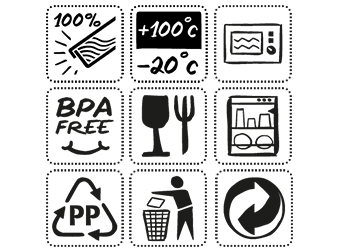 Rotho - Click & Lock Fridge Box Plus 3 Parts - Green - Plastic - 1.5 Lit - 52000258