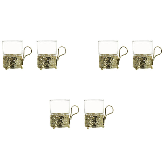 Queen Anne - Gold Plated Tea Set 6 Pieces