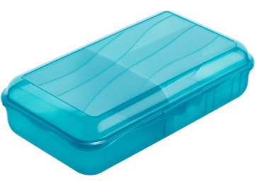Rotho - Fun Snack Box - Blue - Plastic - 1.7 Lit - 52000300
