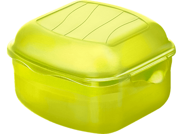 Rotho - Fun Funbox - Green - Plastic - 0.85 Lit - 52000291