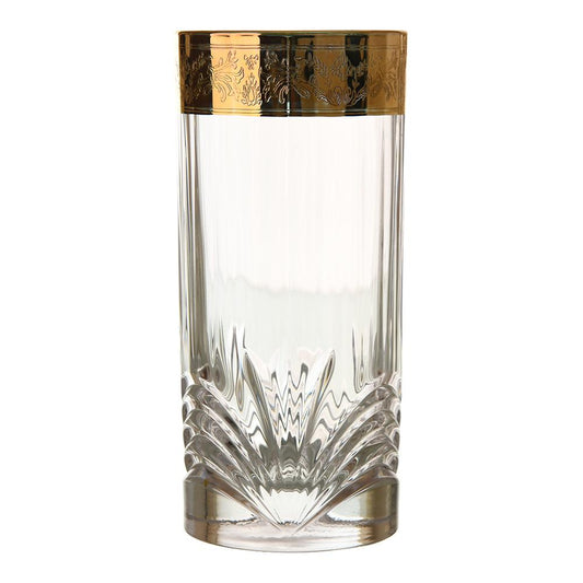 RCR Italy - Highball Glass Set 6 Pieces - Gold - 400ml - 380003062