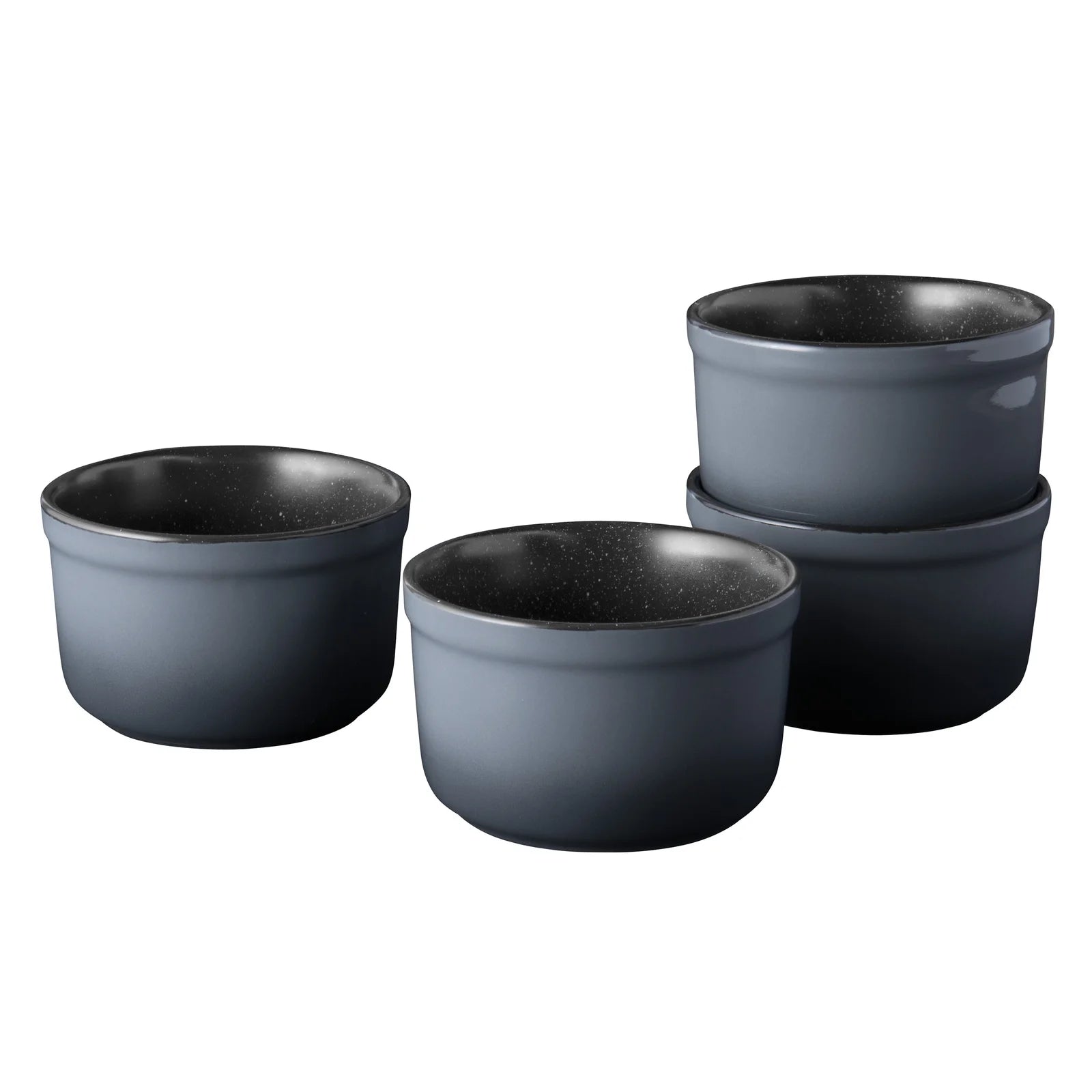 BergHOFF - Leo -  Ramekin Set 4 Pieces - 10.6cm - Stoneware - Grey
