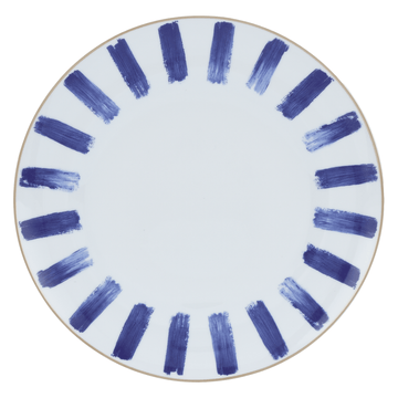Falkenporzellan - Dinner Set 112 Pieces - Blue & Gold - Porcelain - 13000117