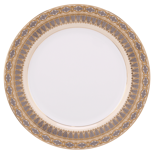 Paragon - Dinner Set 62 Pieces - Gold & Silver - Bone China