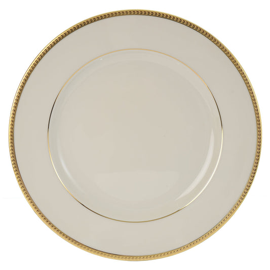 Falkenporzellan - Dinner Set 59 Pieces - Offwhite & Gold - Porcelain