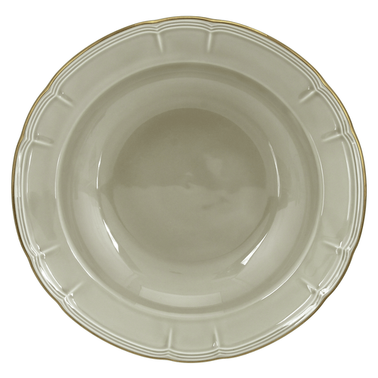 Noritake - Daily Use Dinner Set 40 Pieces - Beige with Gold Rim - Porcelain - 130004139
