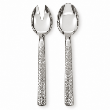 EME - Marte Salad Serving Set 2 Pcs - Stainless Steel 18/10 - Silver