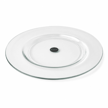 ArdaCam - Atlas Round Plate - 33cm - Clear - Glass
