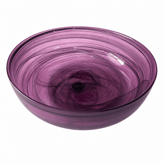 ArdaCam - Classic Round Bowl - 27cm - Purple - Glass