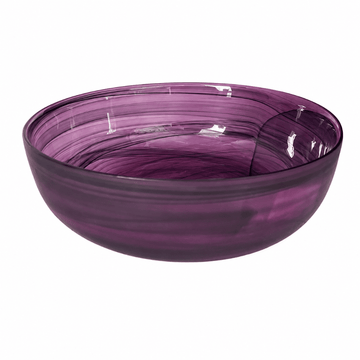 ArdaCam - Classic Round Bowl - 27cm - Purple - Glass