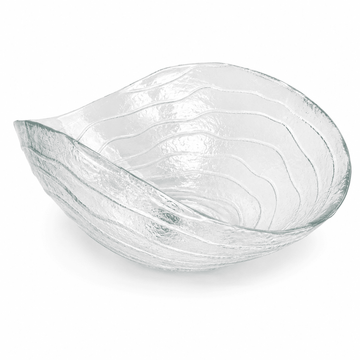 ArdaCam - Caroxs Oval Bowl  - 36x20cm - Clear - Glass
