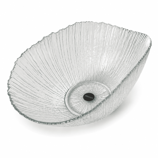 ArdaCam - Focus Oval Bowl - 36cm - Clear - Glass
