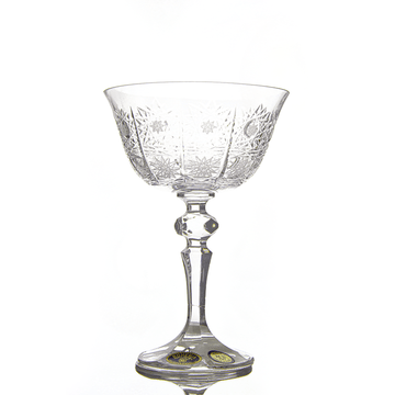 Bohemia Crystal - Jelly Set 6 Pcs 500 PK - Clear - 180ml