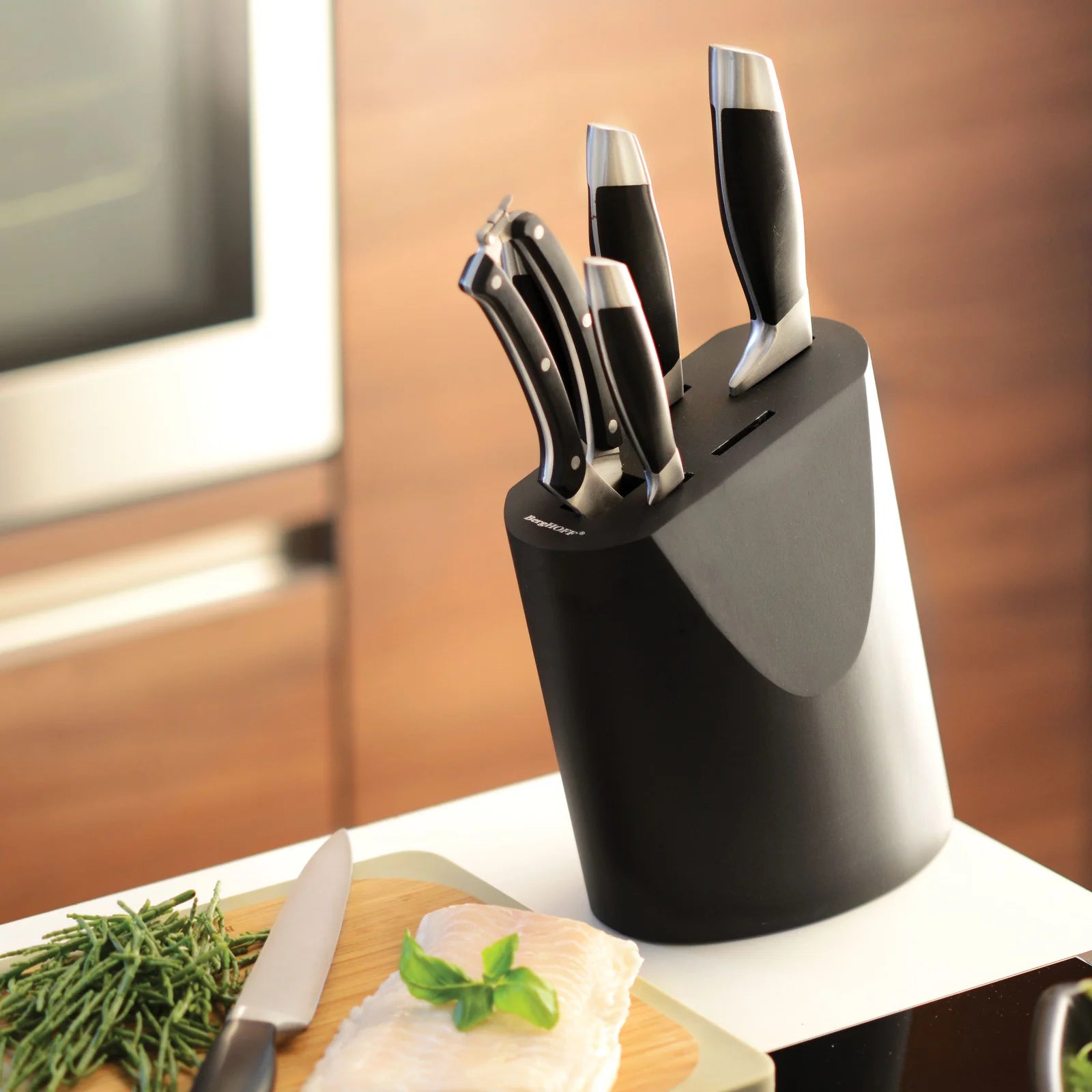 BergHOFF Essentials knife block pieces