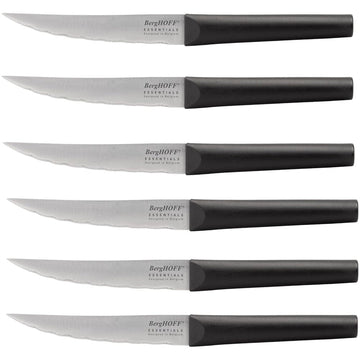 BergHOFF - Essentials  -  Eclipse Steak Knife Set - 6 Pieces - 11.5cm