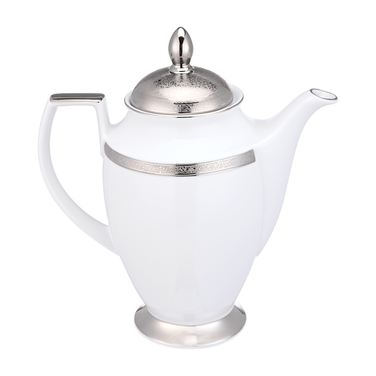 Falkenporzellan - Coffee Set 3 Pieces - Silver - Porcelain