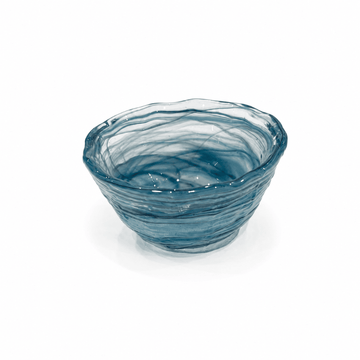 ArdaCam - Sea Urchin Round Bowl - 8.5cm - Petrol Green - Glass