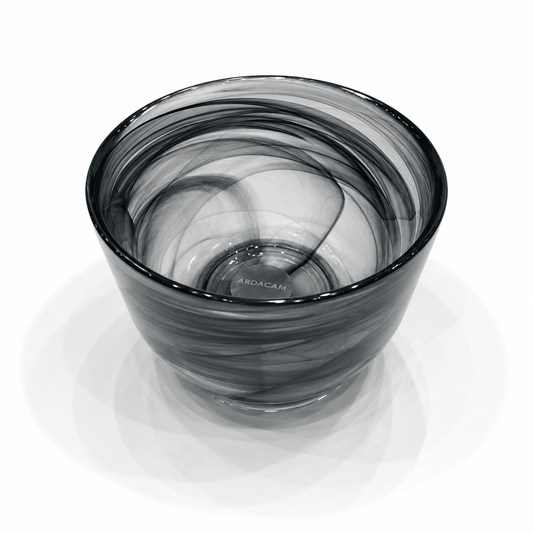 ArdaCam - Tokyo Bowl - 11.5 cm - Alabaster Black - Glass
