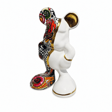 Ardor - Small Modern Colorful Mickey - H 12 cm - Gold