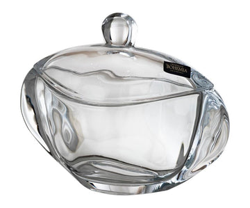 Bohemia Crystal - Oval Crystal Box with Cover - 2700010017