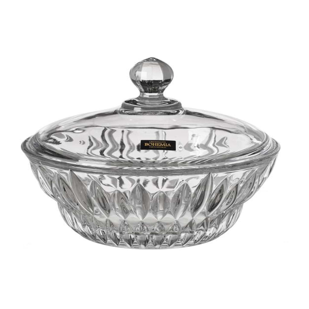 Bohemia Crystal - Round Crystal Box with Cover - 2700010022