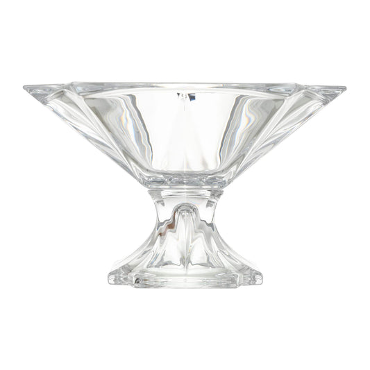 Bohemia Crystal - Squared Shaped Plate with Base - 27x17cm- 2700010056