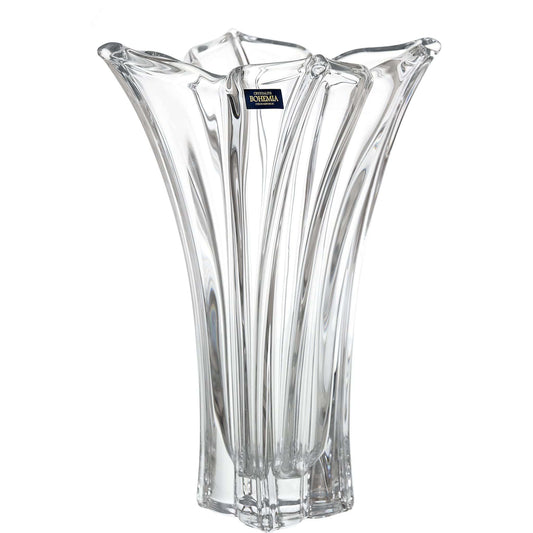 Bohemia Crystal - Flower Crystal Vase - 28cm - 2700010133