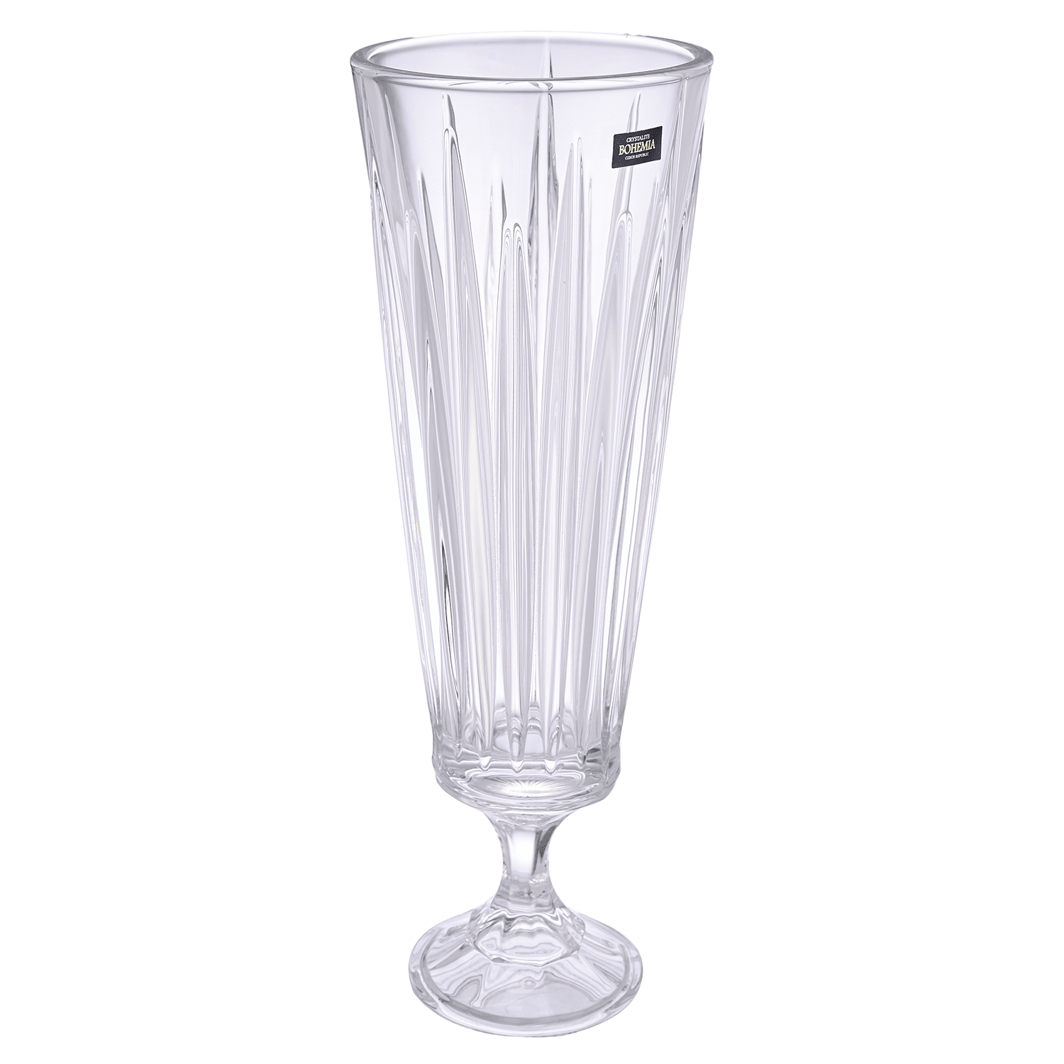 Bohemia Crystal - Crystal Vase with Base - 39cm