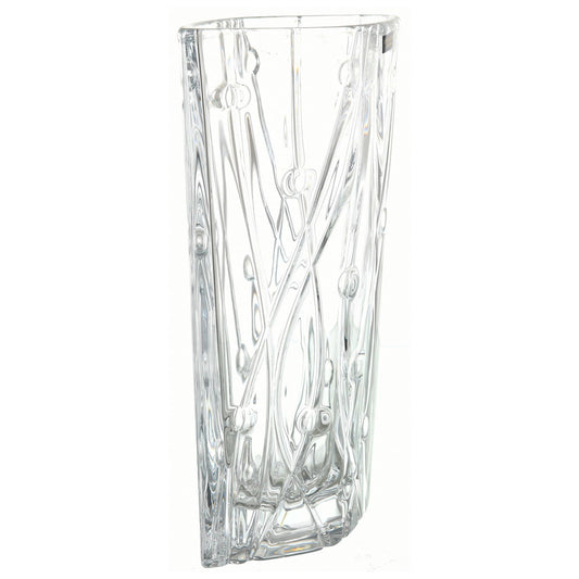 Bohemia Crystal - Oval Shaped Crystal Vase - 30cm - 2700010282