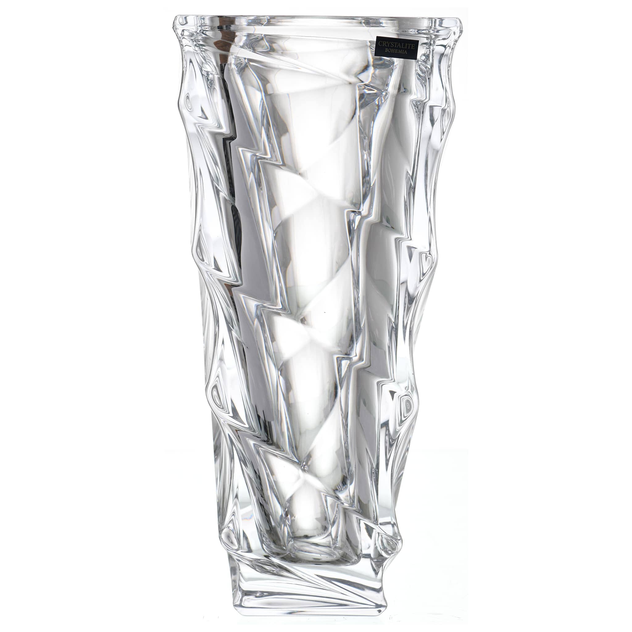Bohemia Crystal - Wavy Crystal Vase - 30.5cm - 2700010308