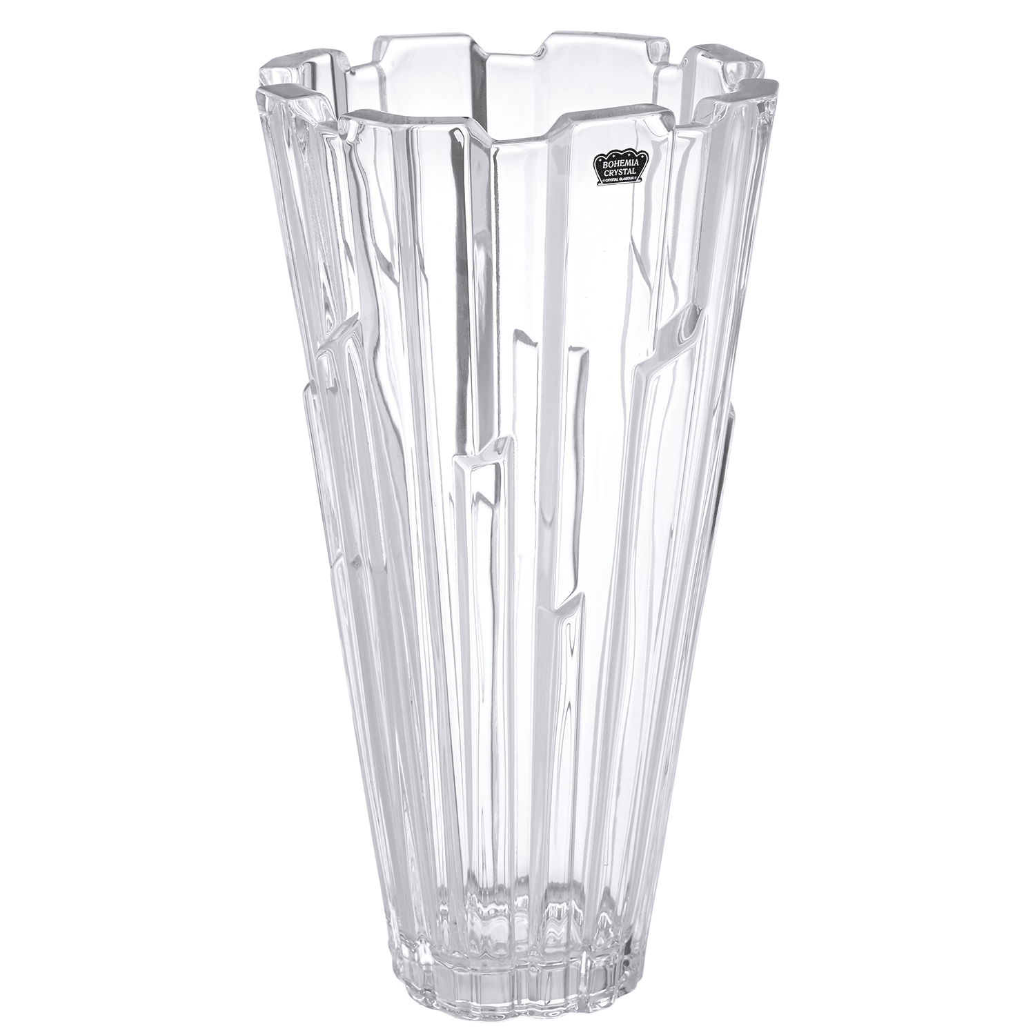 Bohemia Crystal - Crystal Vase - 31cm