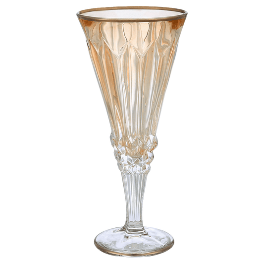 Goblet Glass Set 6 Pieces - Honey & Silver - 250ml - 2700010959