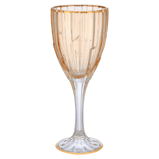 Goblet Glass Set 6 Pieces - Honey & Gold - 250ml - 2700010962