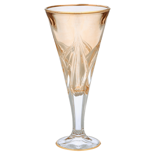 Goblet Glass Set 6 Pieces - Honey & Gold - 250ml - 2700011030