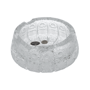 Bohemia Crystal - Round Crystal Ashtray - 13cm