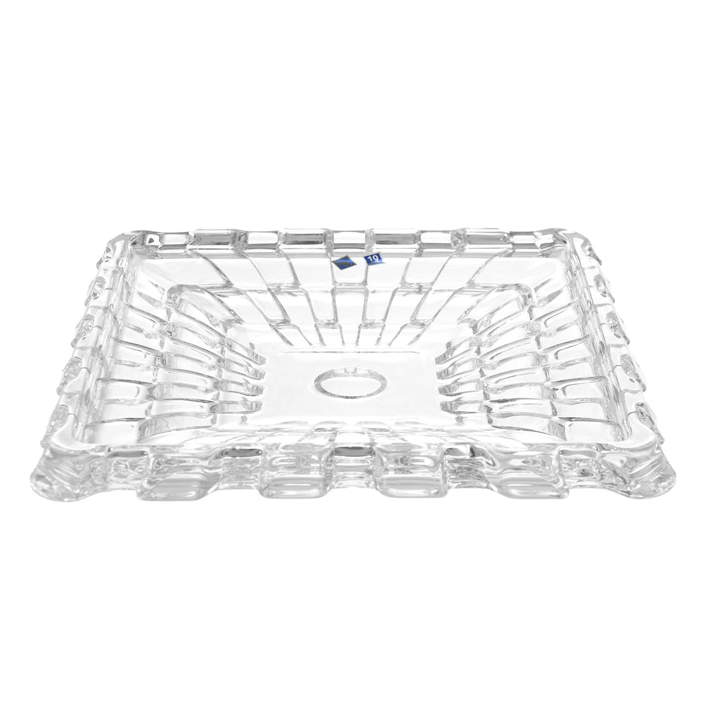 Bohemia Crystal - Squared Crystal Plate - 31x31 - 2700029