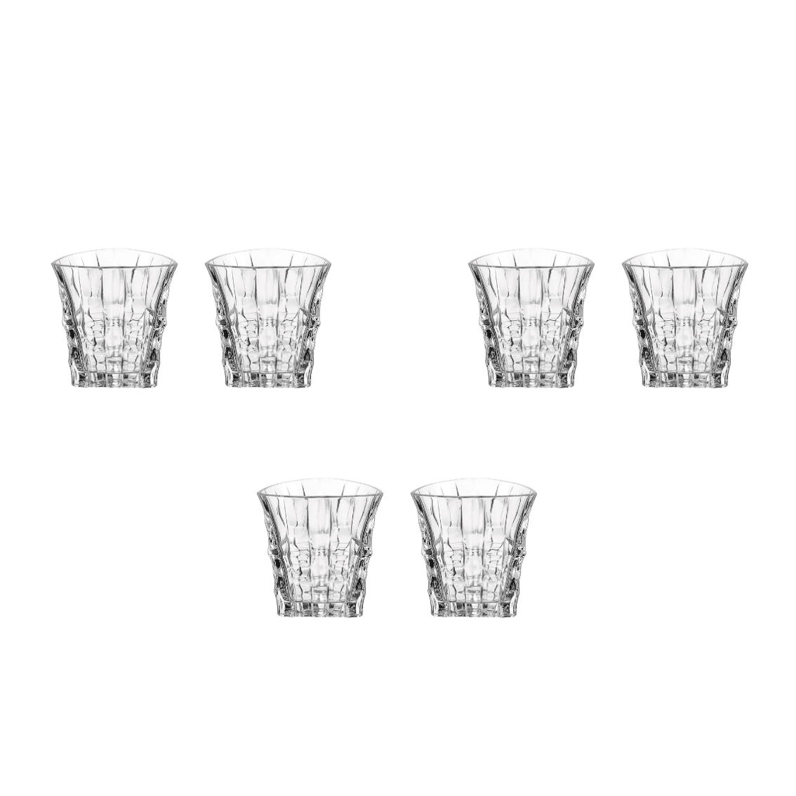 Bohemia Crystal - Tumbler Glass Set 6 Pieces - 270ml - 270005012