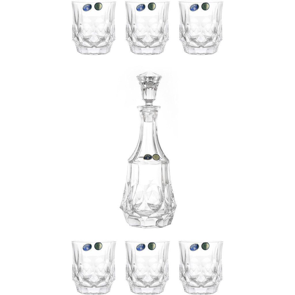 Bohemia Crystal - Drink Set 7 Pieces - 250ml & 610ml - 270006619