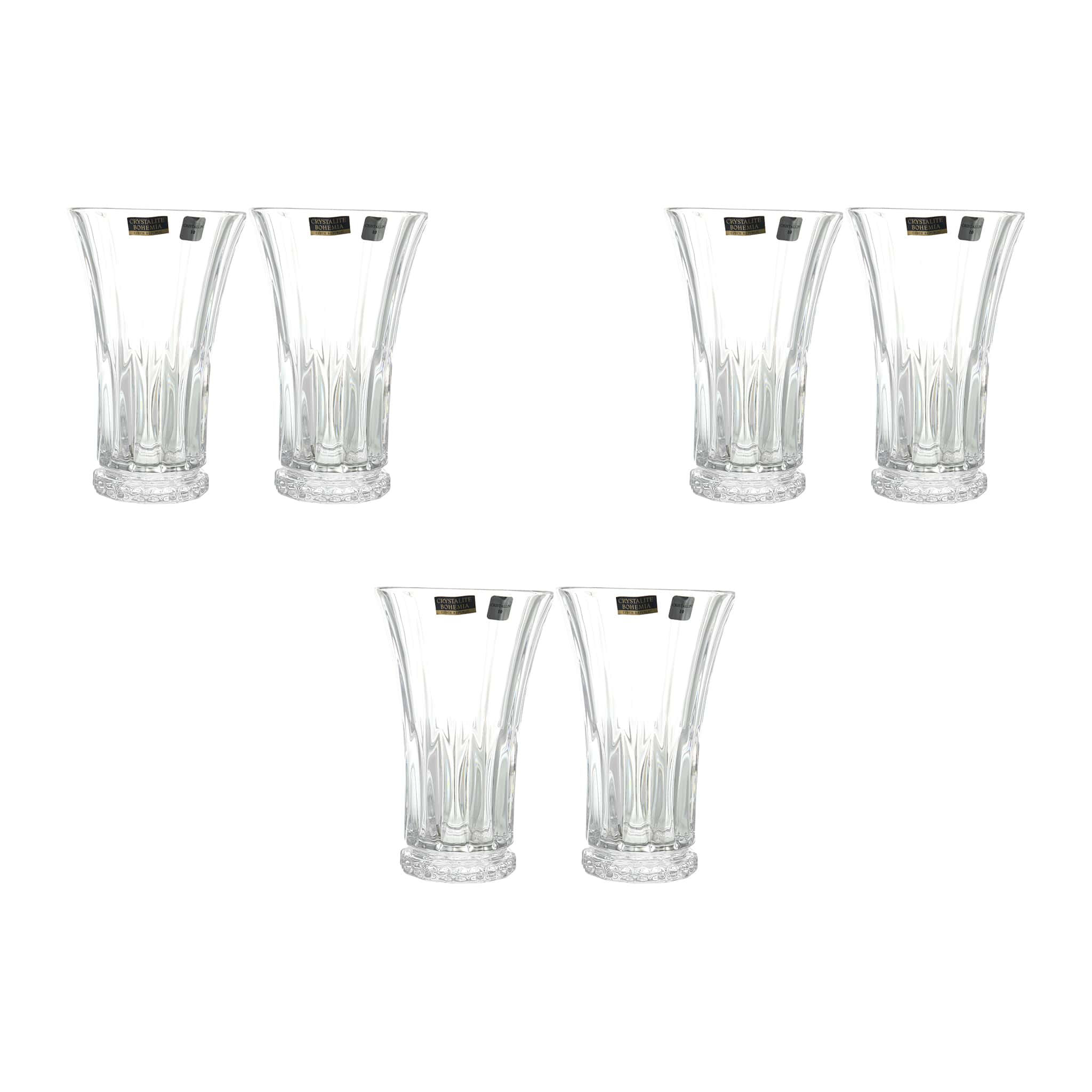 Bohemia Crystal - Highball Glass Set 6 Pieces - 400ml - 270006790