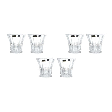 Bohemia Crystal - Tumbler Glass Set of 6 Pieces - 300ml - 270006791