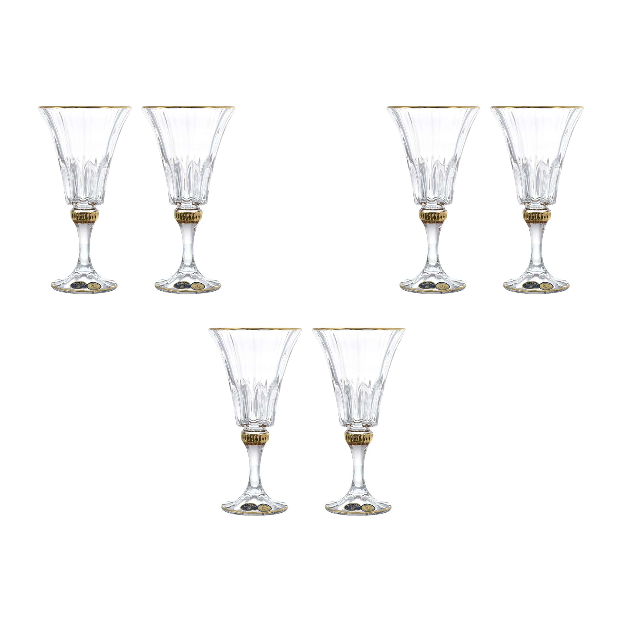HAPPY HOUR SET 6 GOBLETS 650ML FROSTED BLACK - 5923514 main image 0