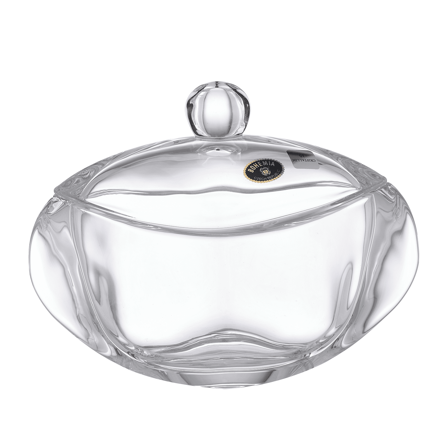 Bohemia Crystal - Oval Crystal Box - 18cm