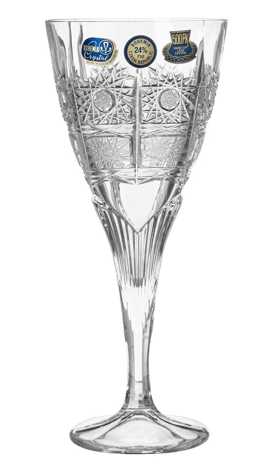 Bohemia Crystal - Goblet Glass Set 6 Pieces - 320ml - 270008028