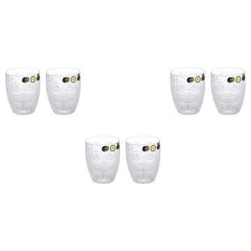 Bohemia Crystal - Tumbler Glass Set 6 Pieces - 320ml