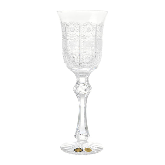 Bohemia Crystal - Goblet Glass Set 6 Pieces - 220ml - 270009018