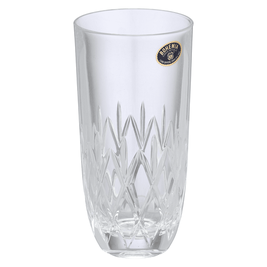 Bohemia Crystal - Highball Glass Set 6 Pieces - 370ml