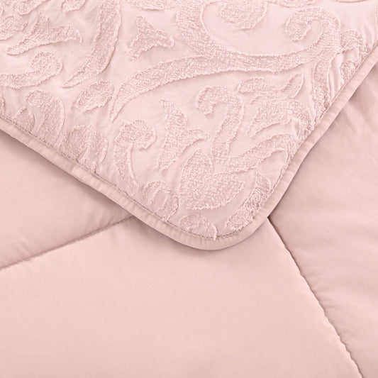 Senzo - Rose Decorated Duvet  Set 3 Pieces - 240x240cm