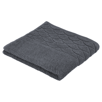 Senzo - Dark Grey Face Towel 95x50cm - 100% Egyptian Cotton